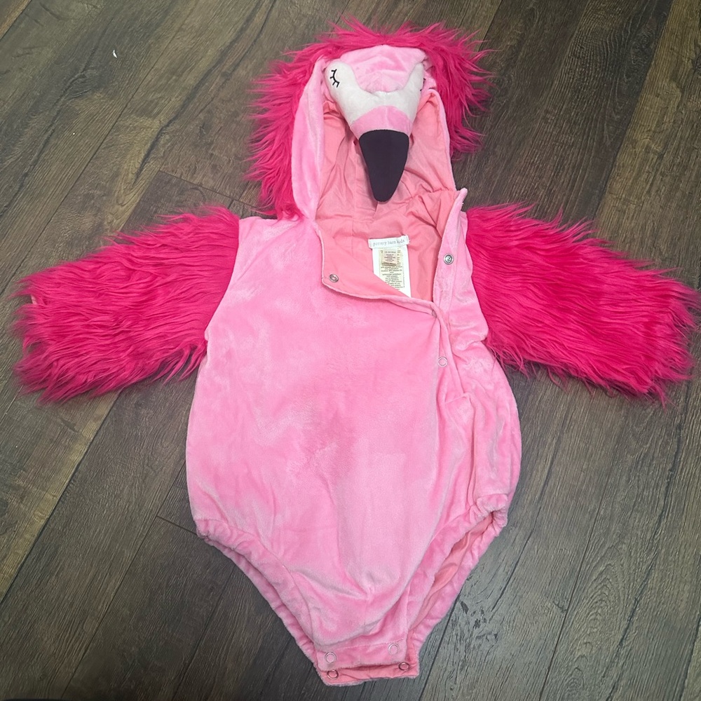 Pottery Barn Flamingo Toddler Halloween Costume